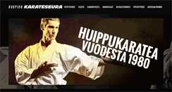 Desktop Screenshot of kuopionkarateseura.fi
